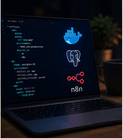 Mon écosystème Backend : Docker, PostgreSQL et n8n